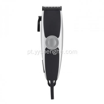 Clipper de cabelo com fio elétrico profissional